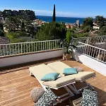 Apartamento Casa B- Splendid Rooftop Overlooking The Sea Cassis