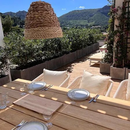 Casa B-Luxury Rooftop Apartment With Panoramic Sea View Lägenhet *