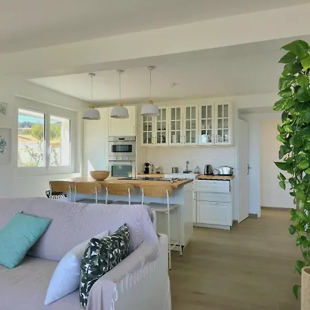 דירה Casa B- Splendid Rooftop Overlooking The Sea קסיס